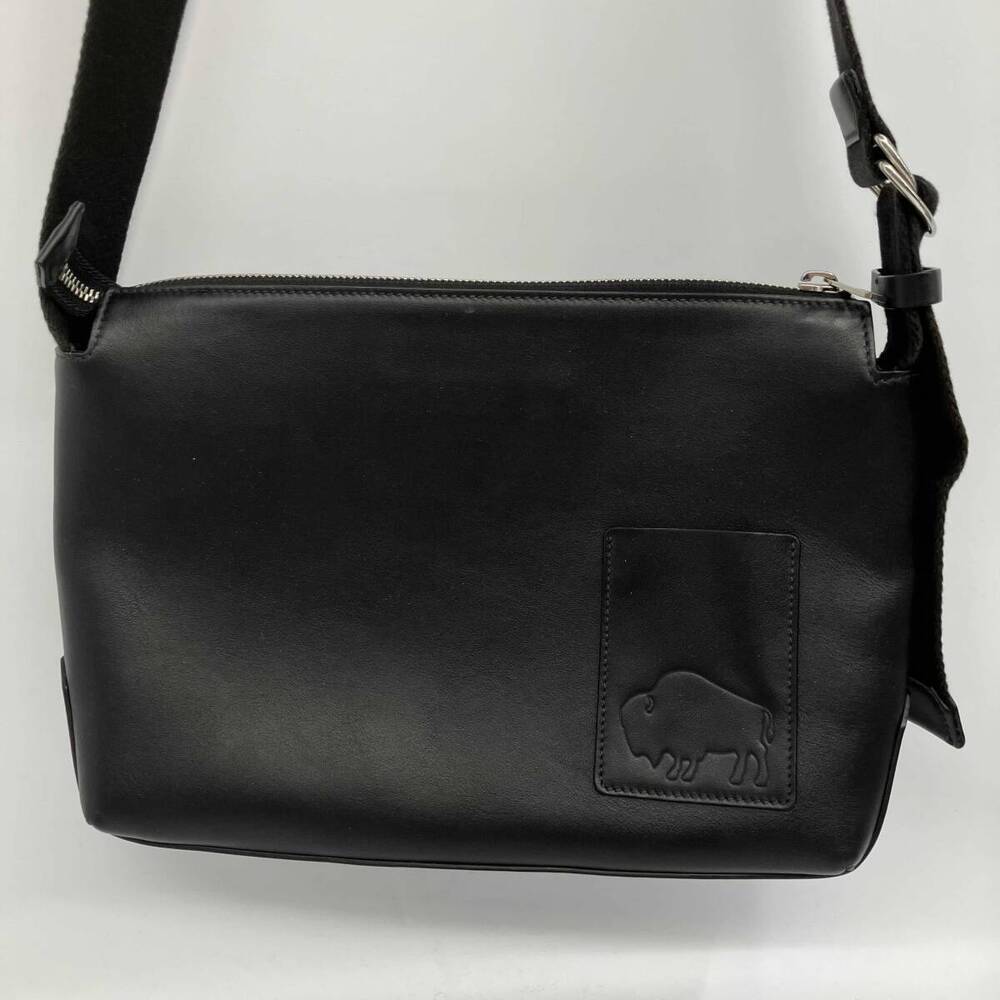 ILBISONTE Nero Black Il Bisonte Shoulder Bag Black